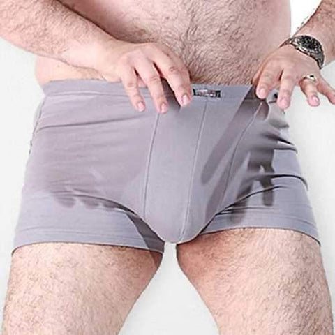 Casual Super Plus Size Fat Pure Cotton Breathable Loose Boxer Briefs for Men