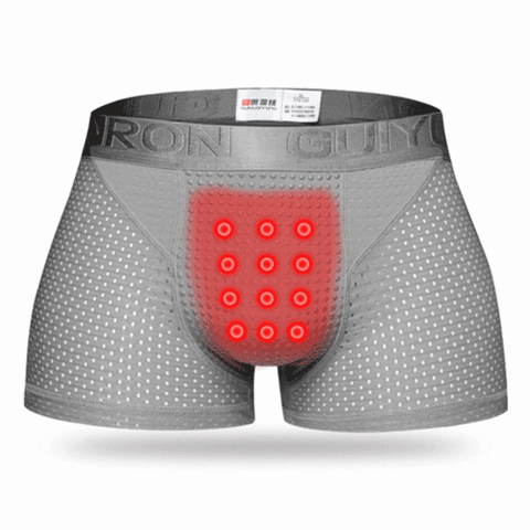 Ice Silk Mesh Magnetotherapy Healthcare Boxers