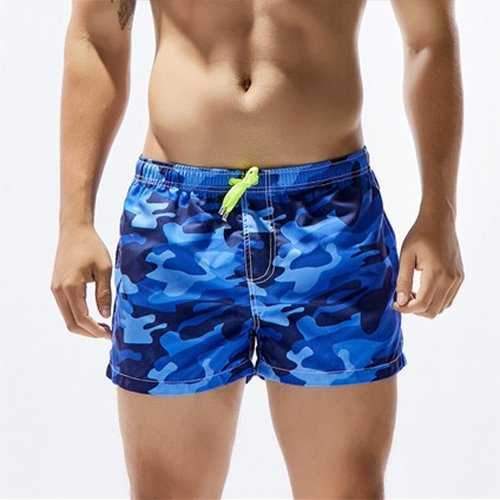 Men Camouflage Board Short