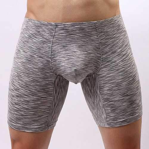 Knee Length Slim Fit U Convex Boxer