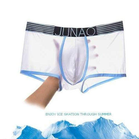 Ice Silk Thin Seamless Breathable Boxers