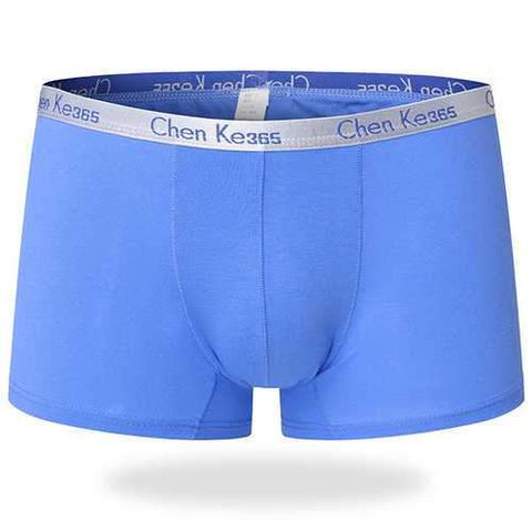 Casual Small Waistband Cotton Breathable Soft Boxer Briefs for Men