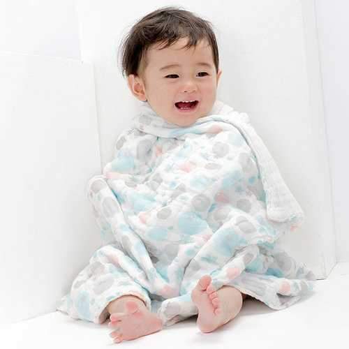 TUBENG Cute Baby Terry Bathing Wrap Robe Towel