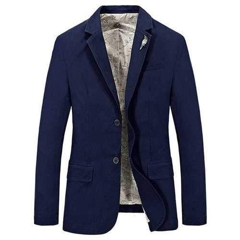 Military Solid Color Coat Jacket Suit