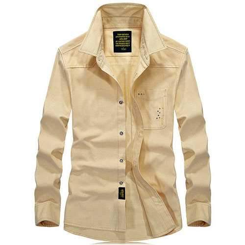 Long Sleeves Cotton Work Shirt