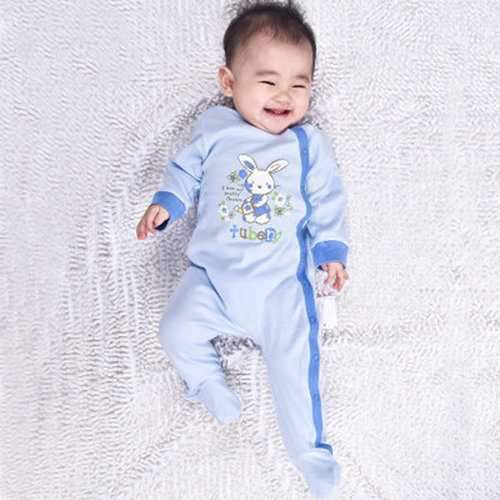 TUBEN Baby Rabbits Long Sleeve With Socks Crawling Rompers