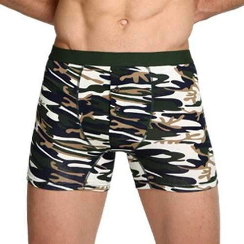 Cotton Camo Printing Sport Underwear