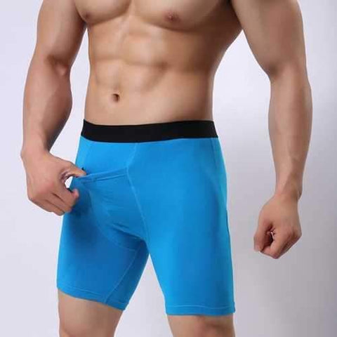 Mens Compression Pouch Breathable Boxers