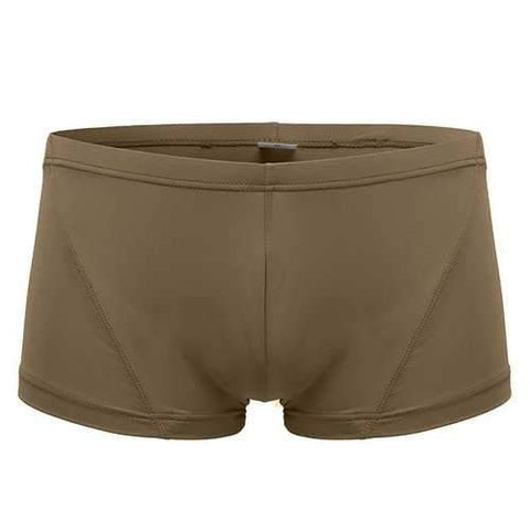 Mens Sexy Ice Silk Low Waist Boxers