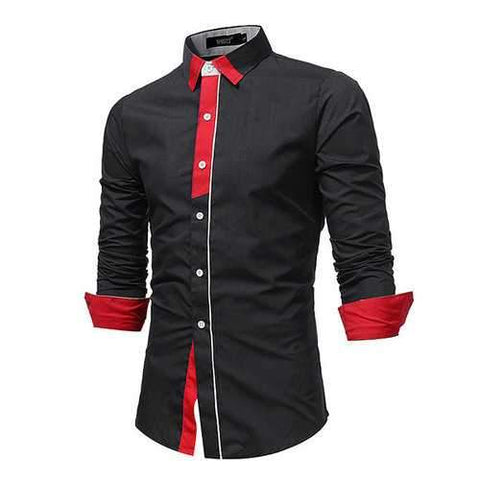 Slim Fit Business Casual Shirt