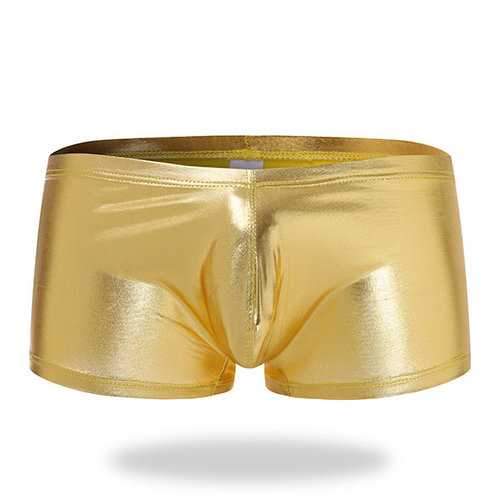 Bling Bling Bronzing U Convex Pouch Boxers