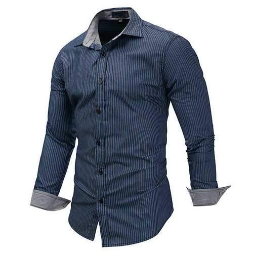 Stripes Printing Designer Shirts