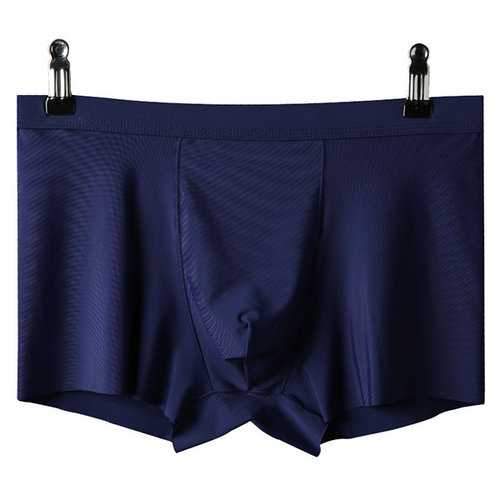 Ice Silk Low Waist Boxers