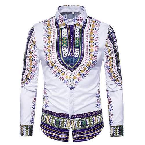 Ethnic Stytle Printing  Shirt