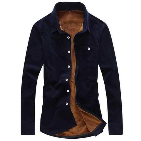 Thicken Corduroy Warm Shirt