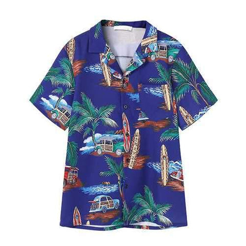 Loose Hawaiian Shirt