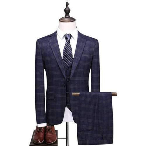 Mens Three Pieces Suits