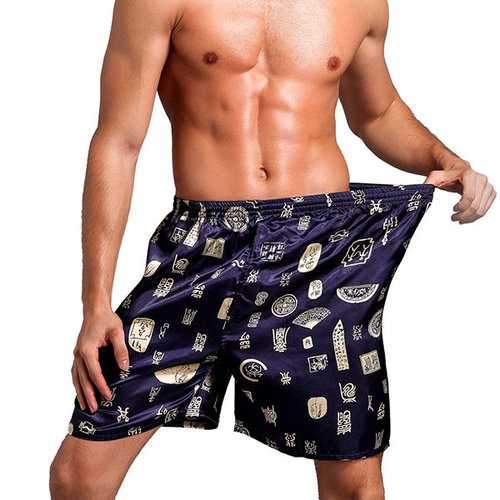 Silk Soft Breathable Shorts Pajamas