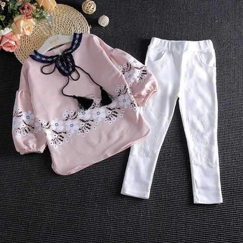 Girls Clothing Sets T-shirt + Pants