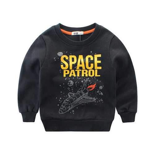 Printed Baby Boys Fleece Sweatshirts