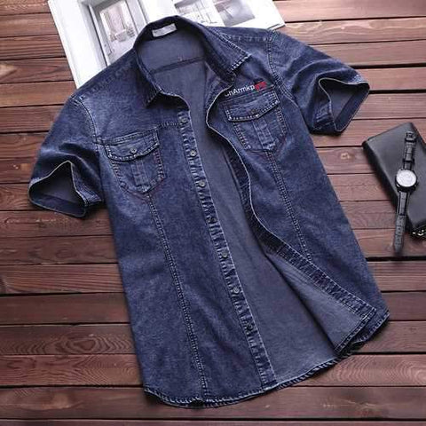 Stylish Washed Denim Shirts