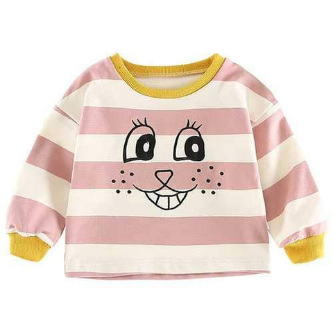 Striped Baby Girls Sweaters