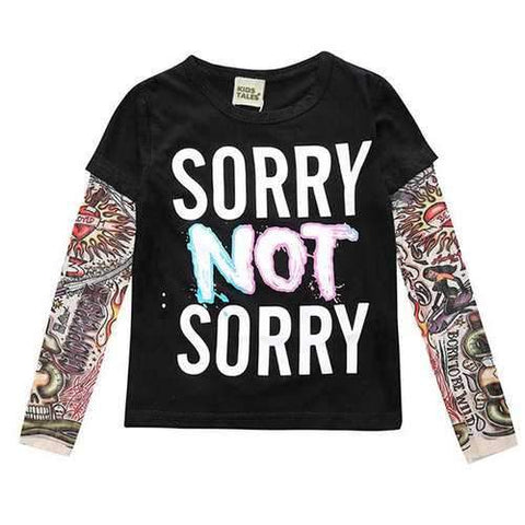 Printed Boys Long Sleeve T Shirt