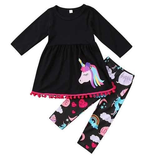 Girls Clothing Sets T-shirt + Pants