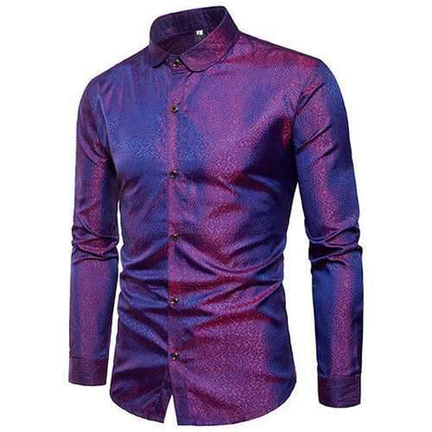 Men Glossy Stylish Shirt