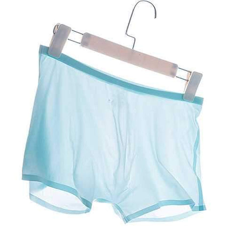 Ice Silk Thin Seamless Boxers