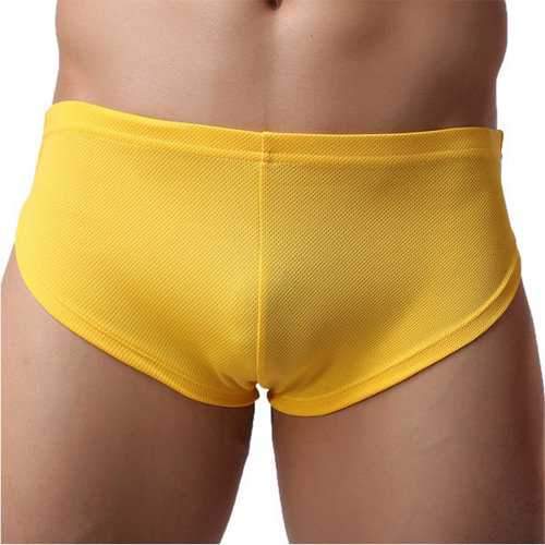 Solid Color Nylon Seamless Underwear