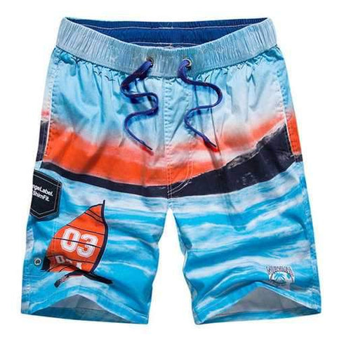 Men Hawaiian Summer Board Short