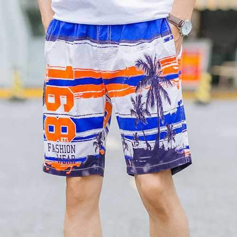 Coconut Tree Printing Board Shorts