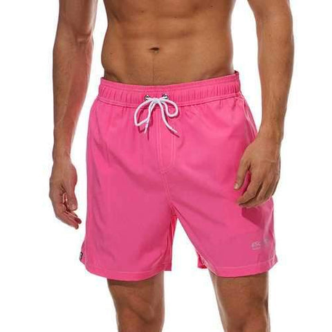 Pure Color Mesh Liner Shorts