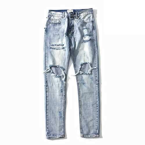 Men Long Hole Jean