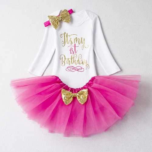 Newborn Flower Party Clothes Set