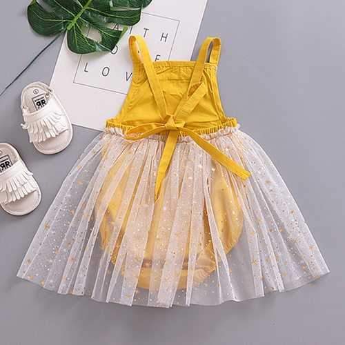 Baby Girls Tulle Design Summer Romper