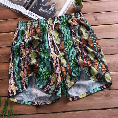 L-4XL Ethnic Design Board Short