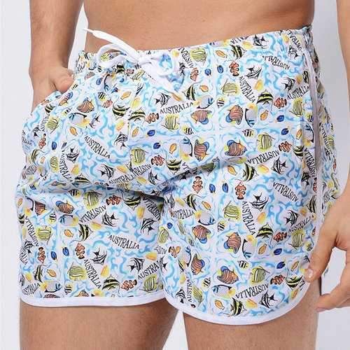 Polyester Pockets Board Shorts