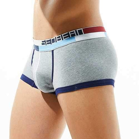 Gray Cotton Soft Boxers