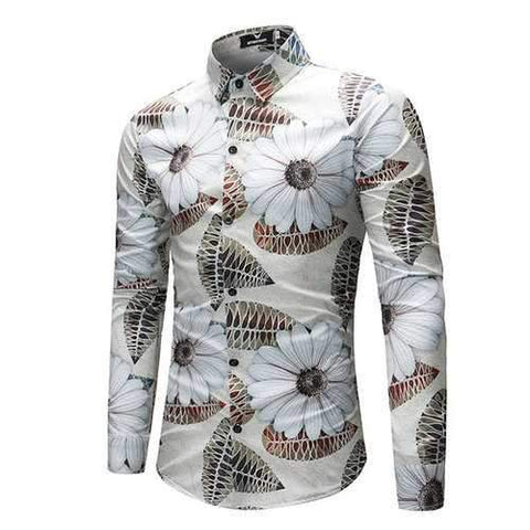 Flower Printing Designer Shirts