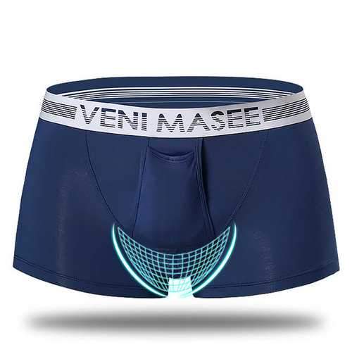 Mesh Crotch Breathable Boxers