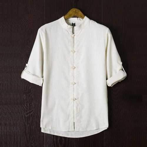 Vintage Loose Linen Shirts