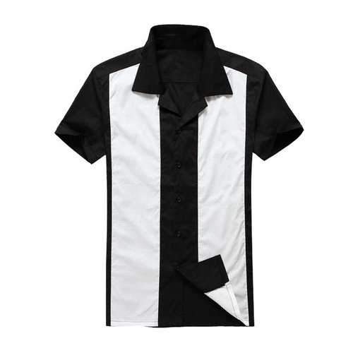 Men Casual Camisas Short Sleeve Shirt