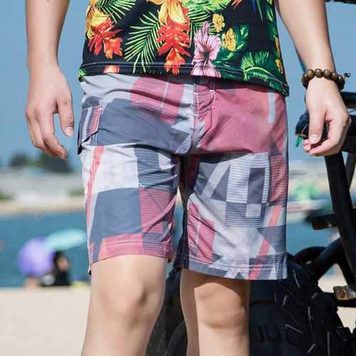 Men Drawstring Board Short