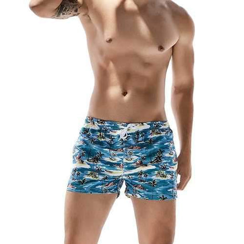 Men Hawaiian Printing Board Short