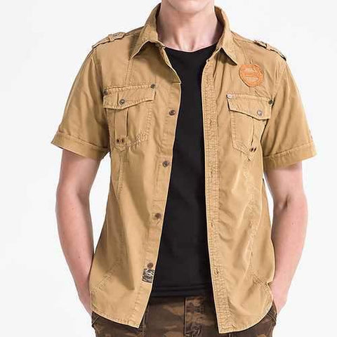 Military Style Work Shirts