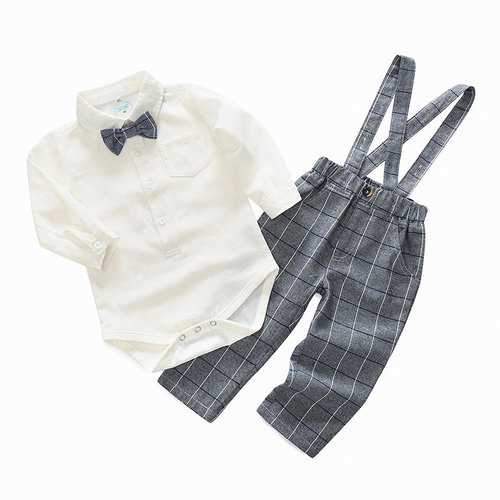 2Pcs Infant Baby Boys Suits Sets