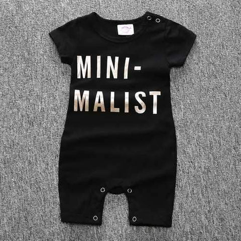 Printed Baby Boys Girls Chic Romper