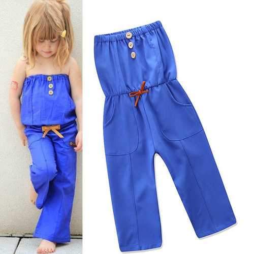 Spring Children Overall Pants